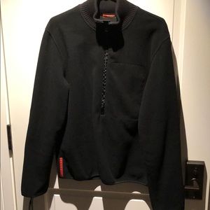 prada quarter zip